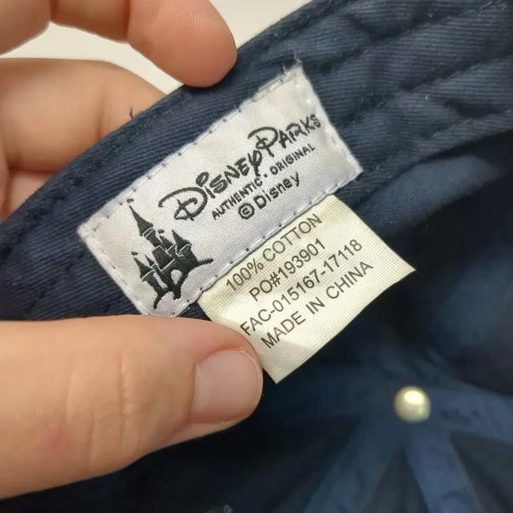 Disney Parks Baseball Cap Blue One Size Happily Ever After Magic Kingdom Hat
